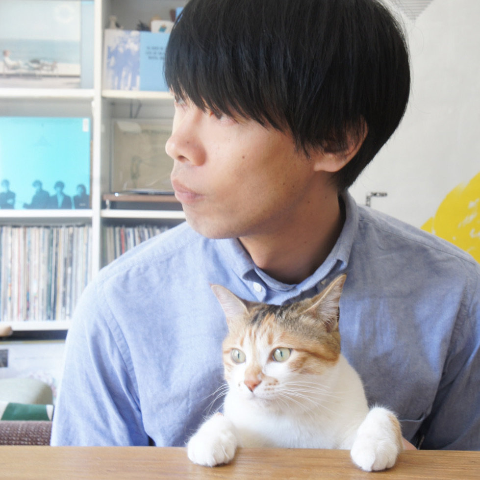 細山田匡宏 球とタマ 猫 猫の置物 アート作品②｜家具・インテリア